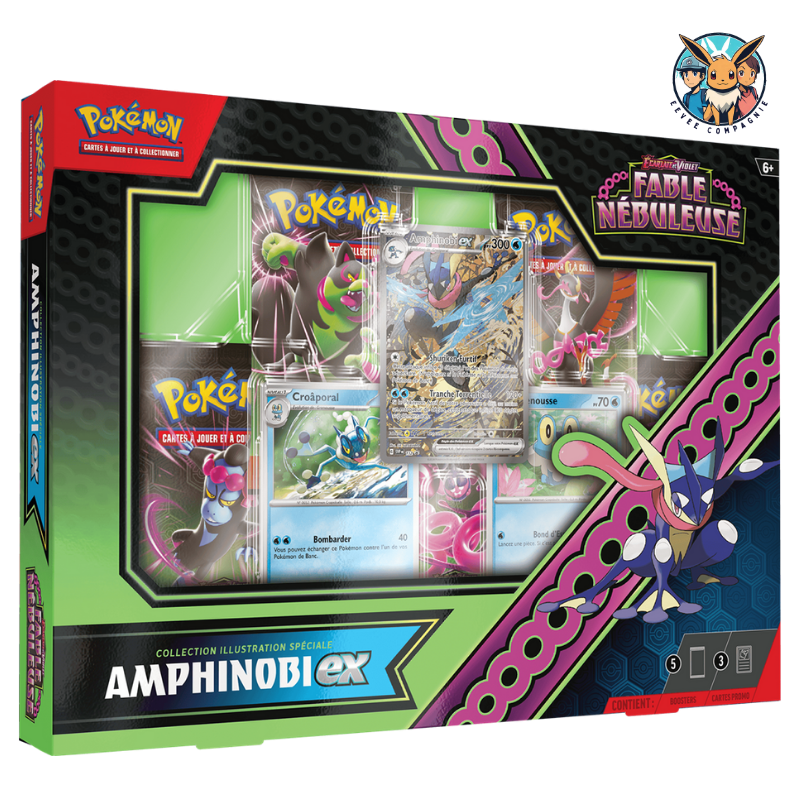 Coffret Spéciale Amphinobi Fable Nébuleuse EV6.5 - Pokemon