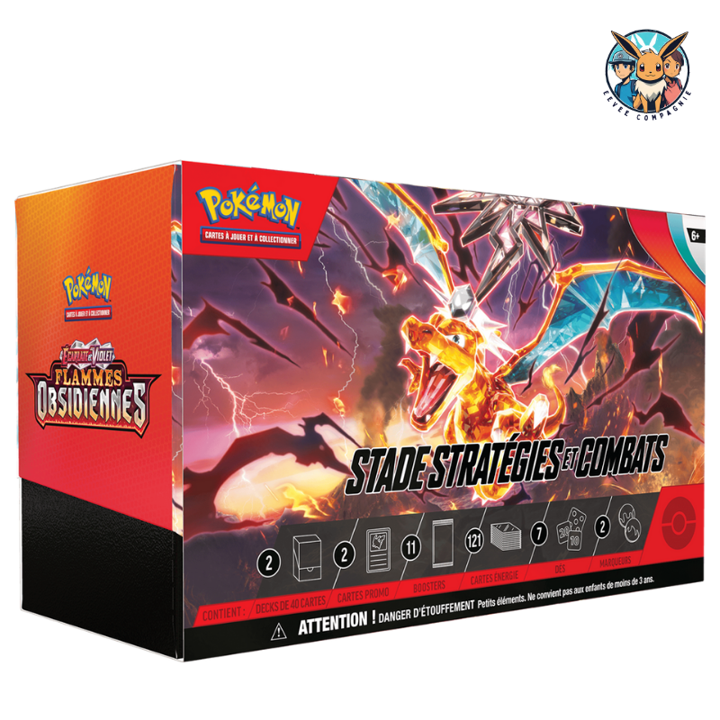 Stade Stratégique Flammes Obsidiennes EV03 - Pokemon