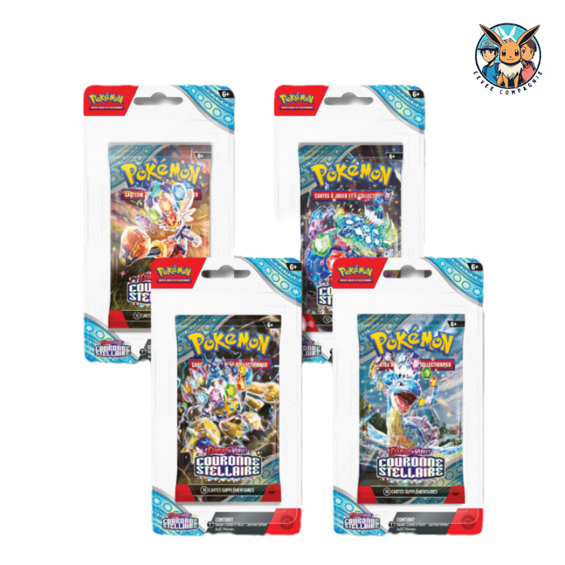 Booster Blister Couronne Stellaire EV07 - Pokemon